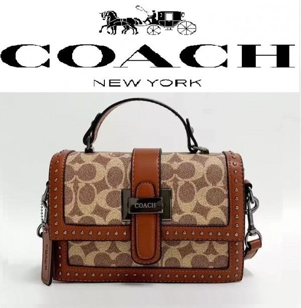 Coach
Studded Flap Sling Bag
