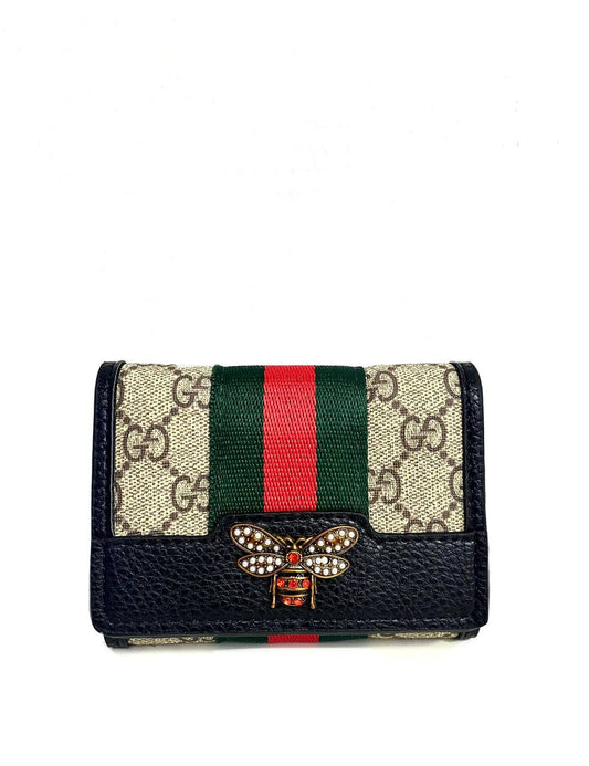 GUCCI
Queen Margaret Bee GG Supreme Canvas