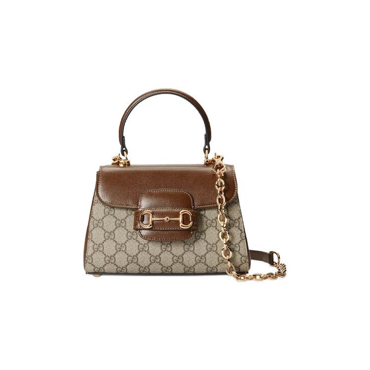 GUCCI Horsebit 1955 Medium Top Handle Bag