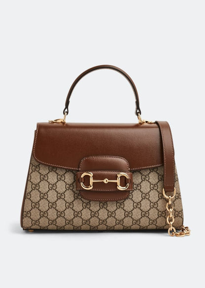 GUCCI Horsebit 1955 Medium Top Handle Bag