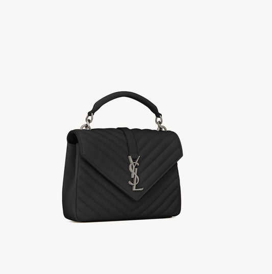 Saint Laurent Women's College Medium in Quilted Leather